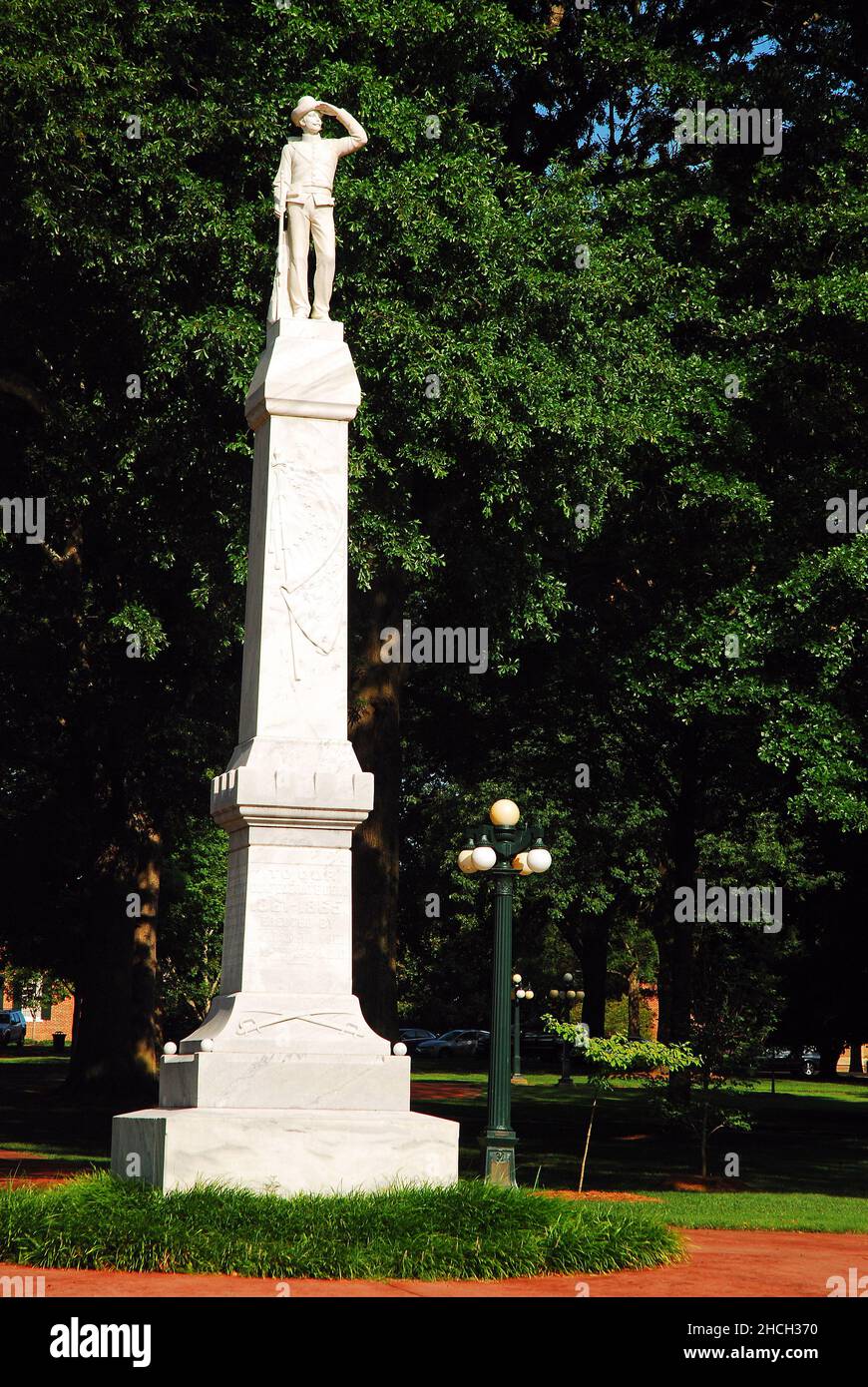 Confederate Memorial, Oxford, Mississippi Foto Stock