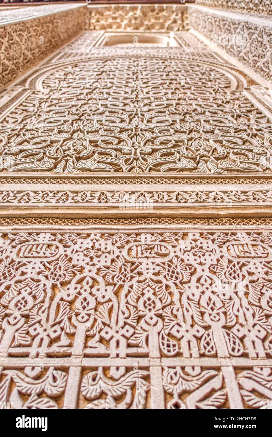 Meknes Landmarks, Marocco Foto Stock