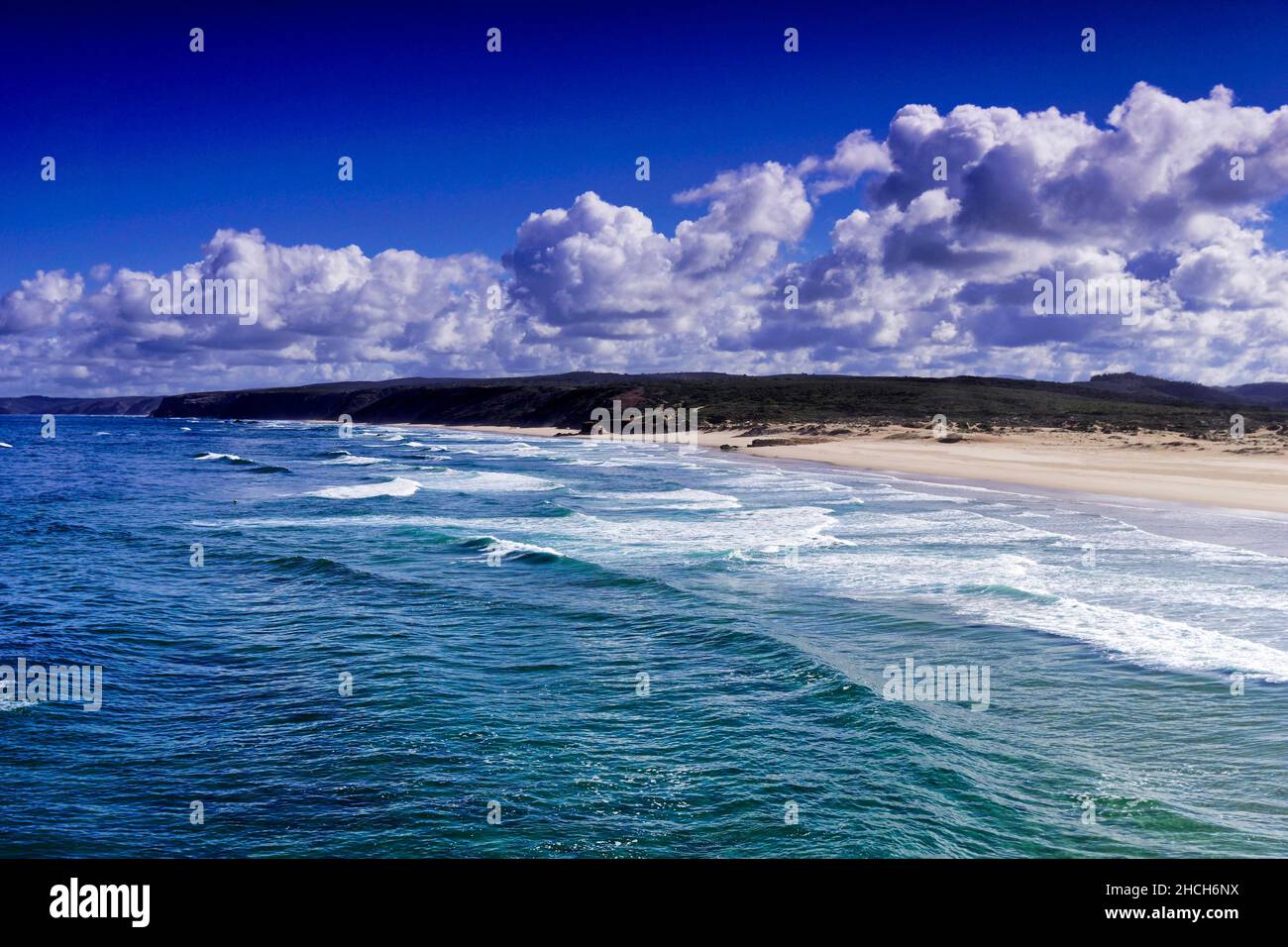 Praia da Bordeira, Carraparteira, Algarve, Potugal Foto Stock