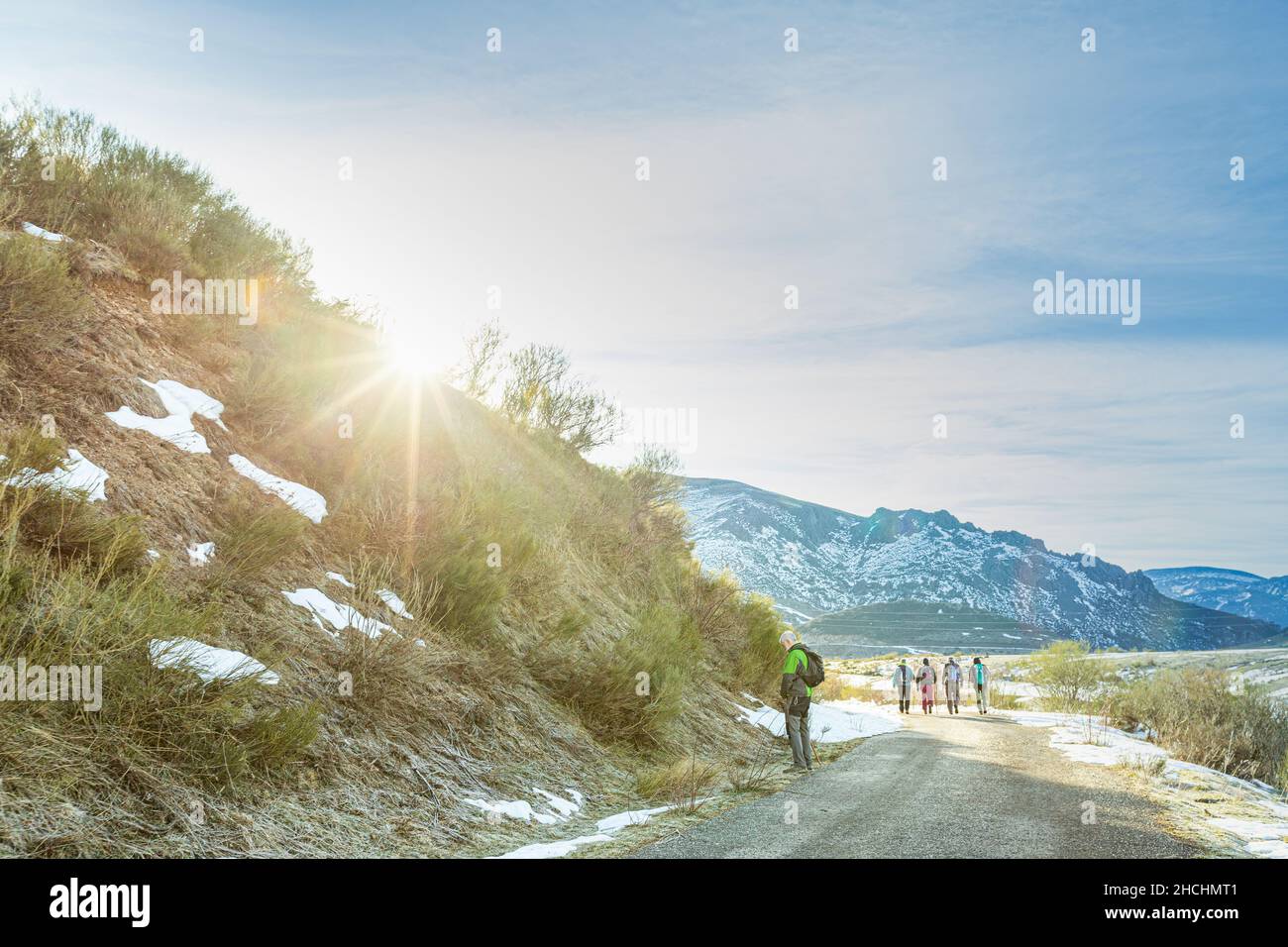 Casares de Arbas. León, España. Foto Stock