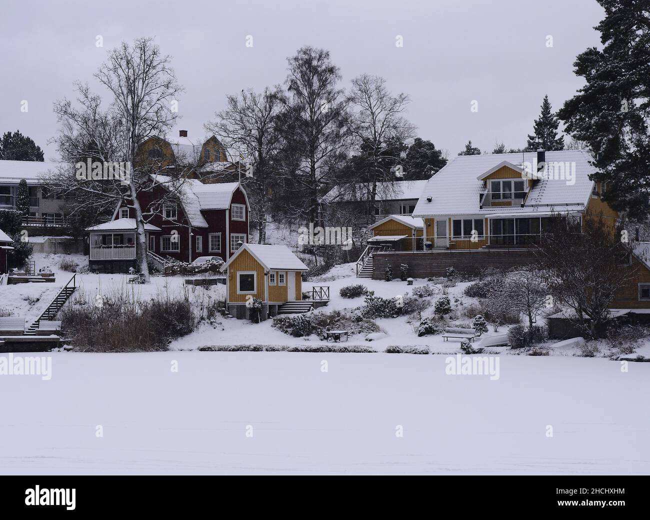 Bella Segeltorp a Stoccolma Foto Stock