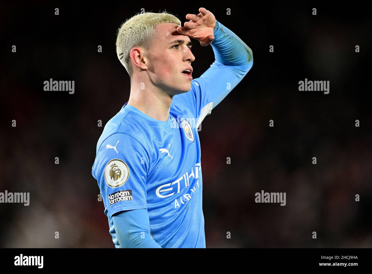 Phil Foden #47 di Manchester City Foto Stock
