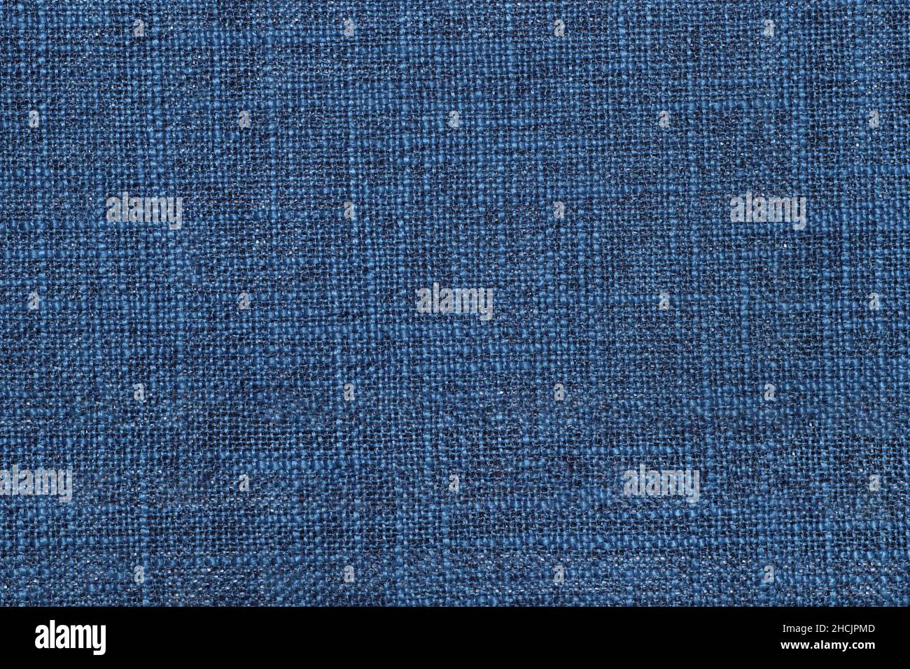 Texture di sfondo del tessuto. Panno blu. Sfondo con superficie ruvida. Foto Stock
