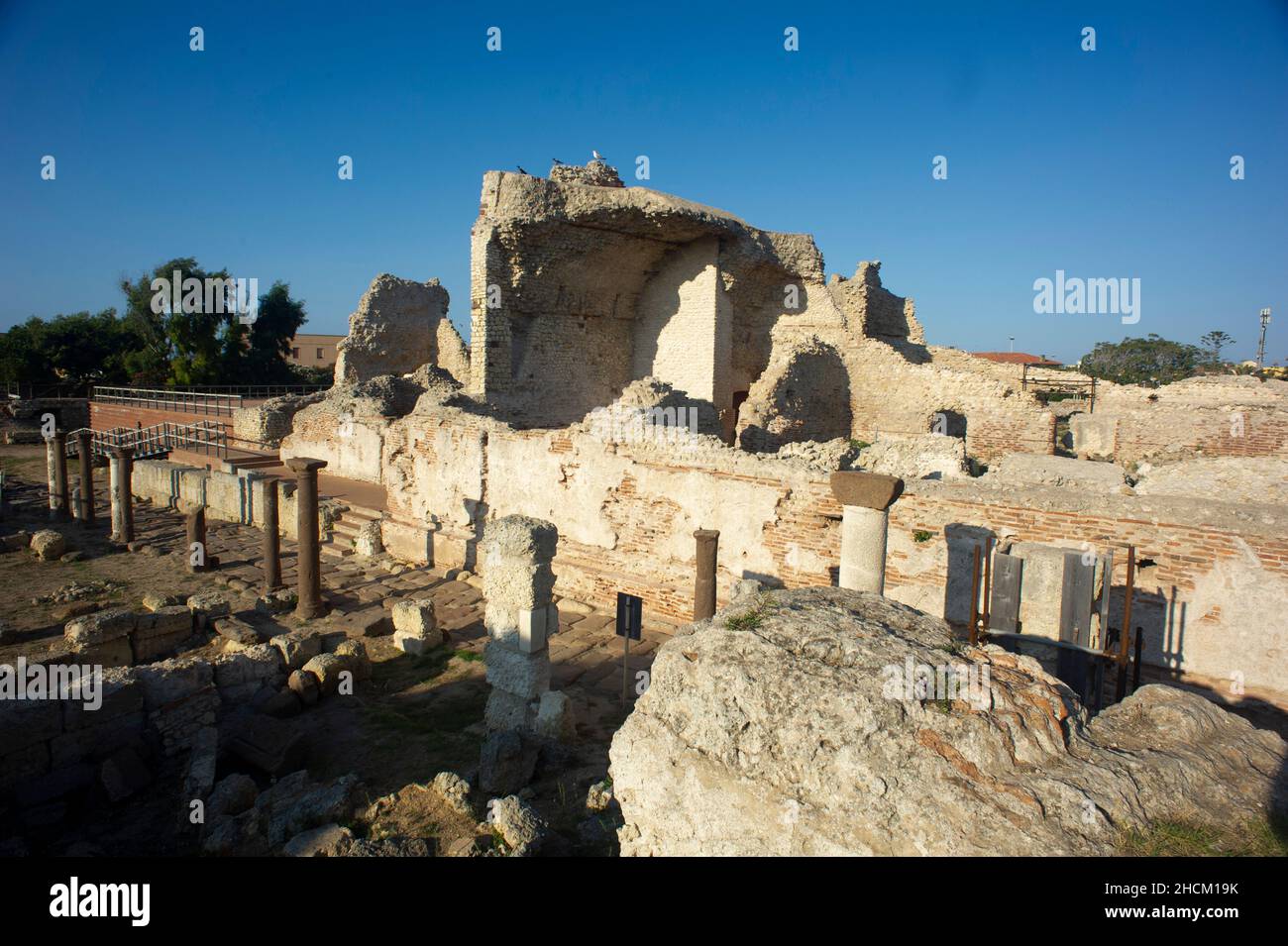 Europa, Italia, Sardegna, Porto Torres, Parco Archeologico di Turris Libisonis e Museo Archeologico Nazionale Antiquarium Turritanum Foto Stock