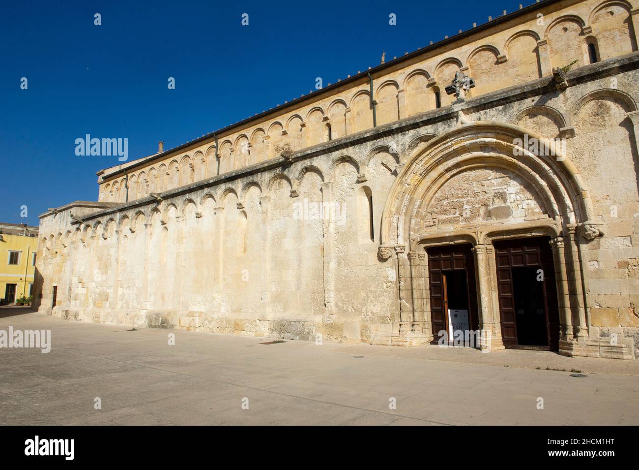 Europa, Italia, Sardegna, Porto Torres, Basilica di San Gavino Foto Stock