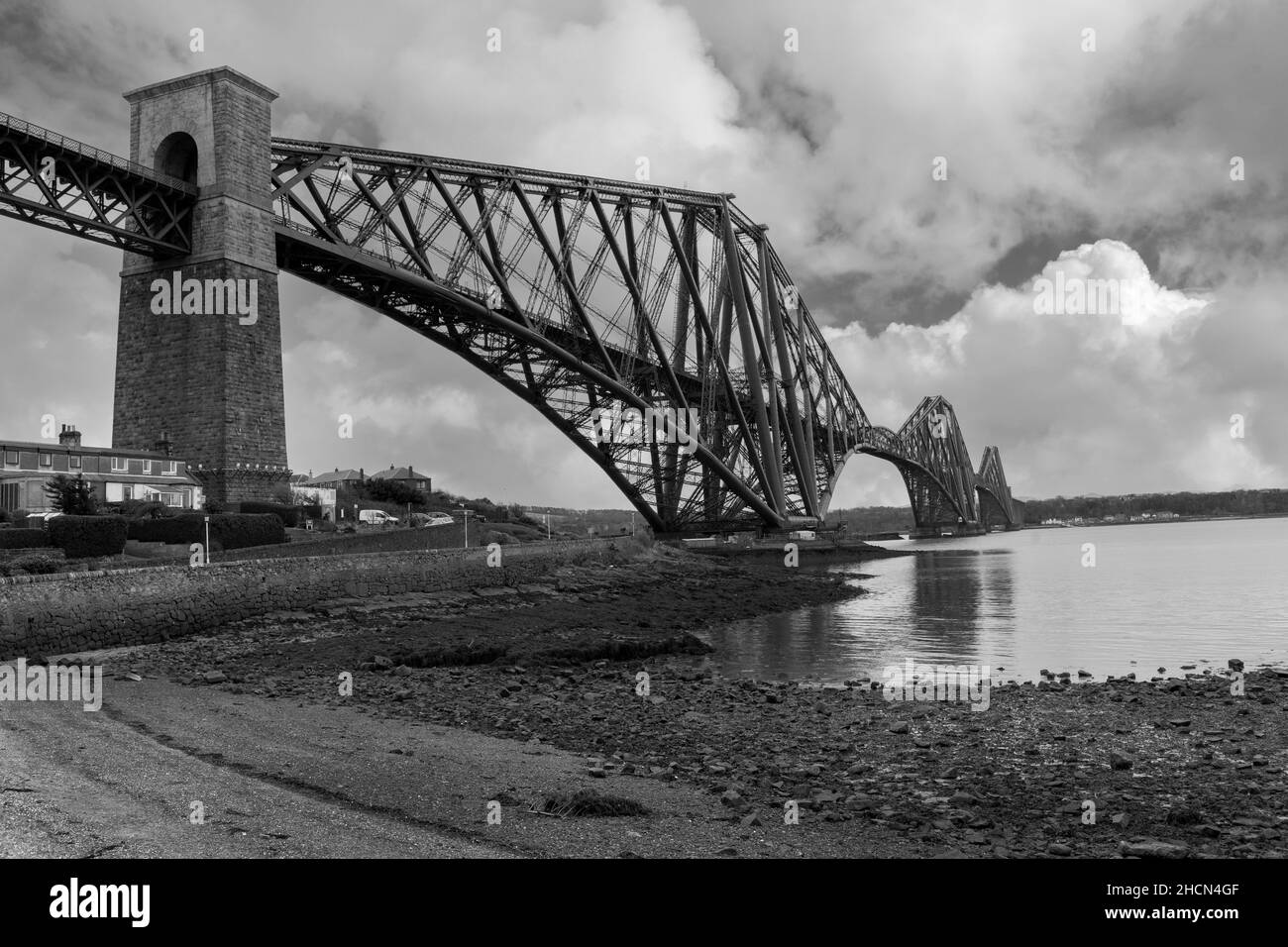 The Firth of Forth Rail Bridge, Edimburgo, Scozia, Regno Unito Foto Stock