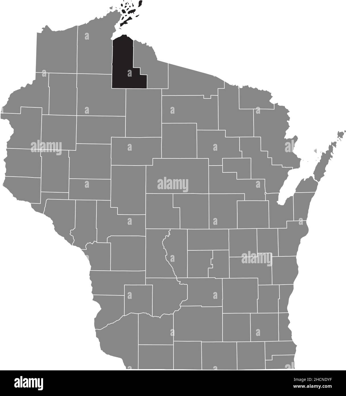 Mappa di ashland Immagini Vettoriali Stock Alamy