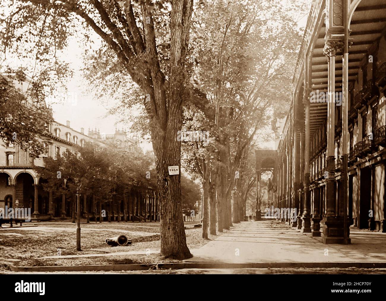 Grand Union Hotel, Saratoga, USA, inizio 1900s Foto Stock