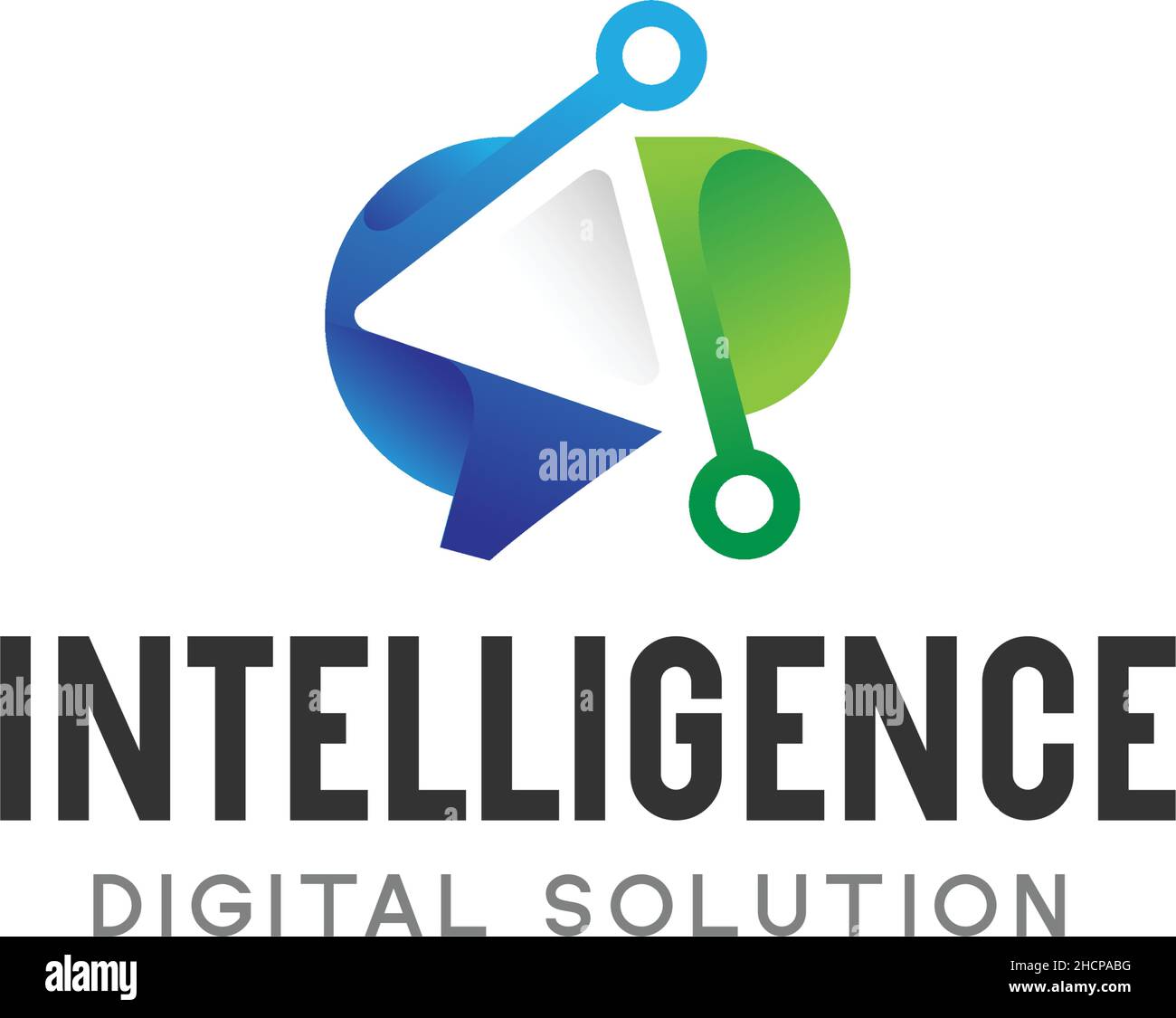 Design con logo moderno e colorato Illustrazione Vettoriale