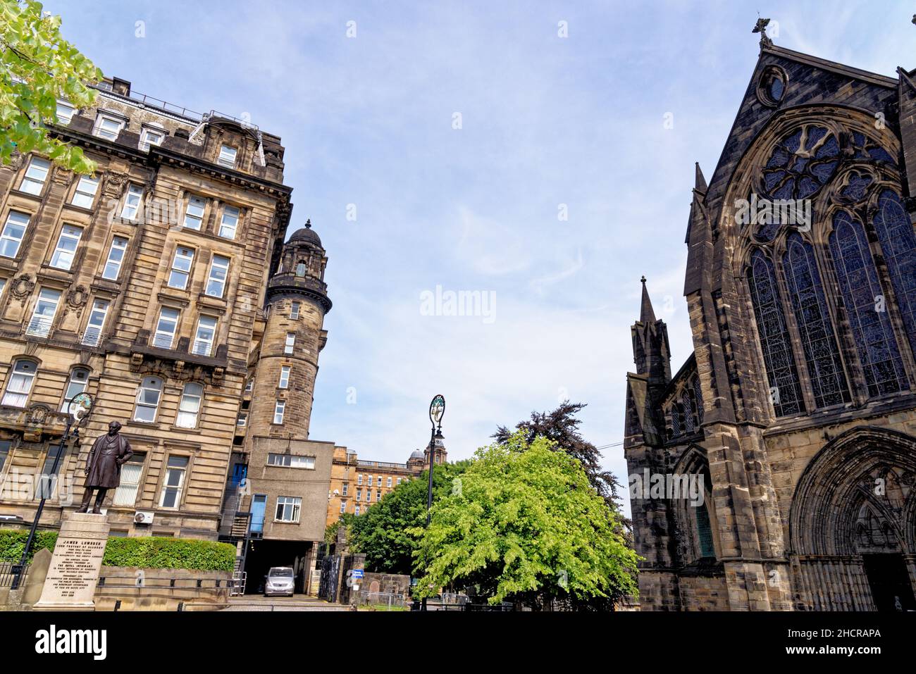 Cattedrale di Glasgow in Cathedral Precinct Castle Street - Glasgow Scozia Regno Unito 23rd del 2021 luglio Foto Stock