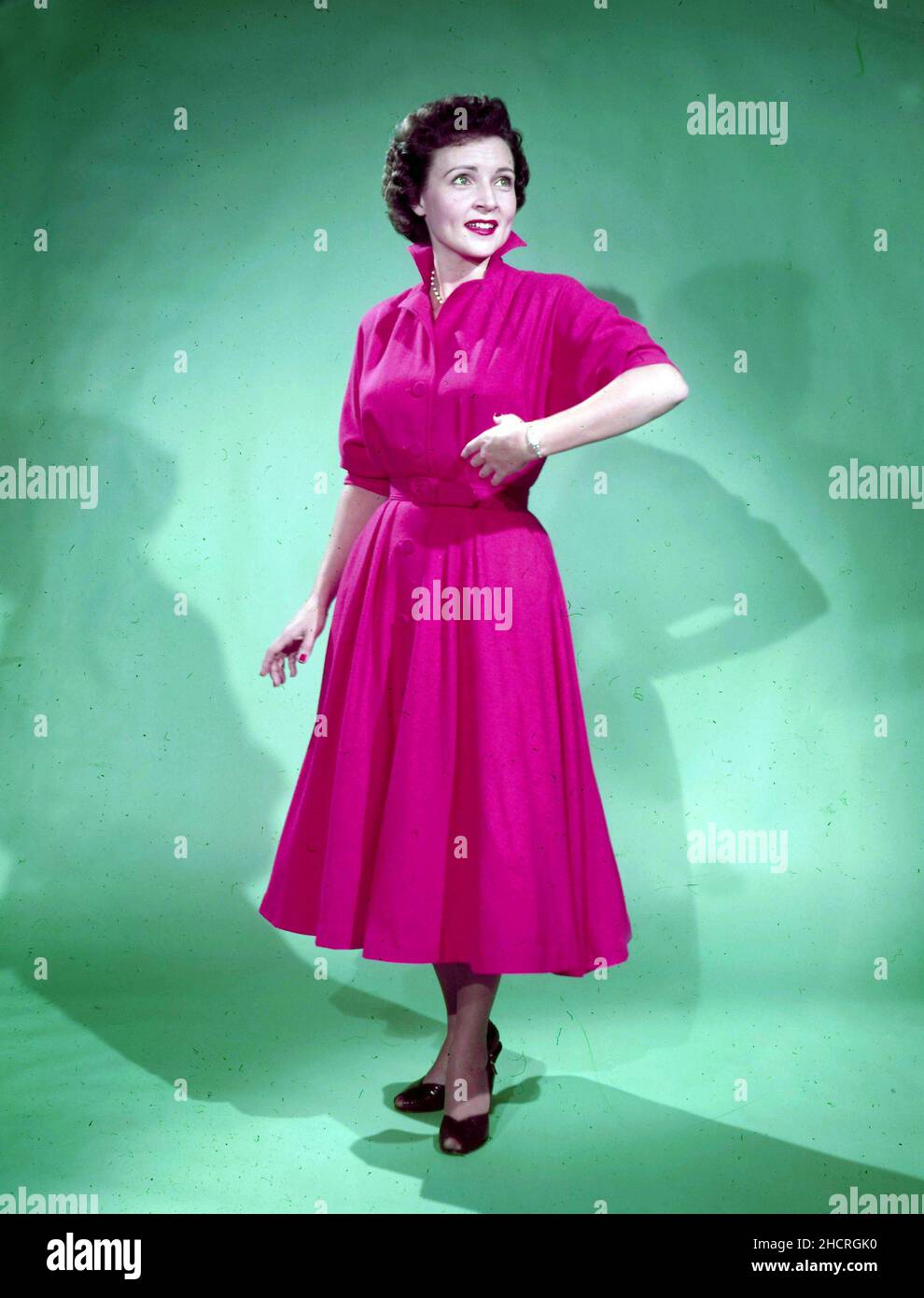 Circa 1954 - Actress BETTY BIANCO. (Credit Image: © Globe Photos/ZUMA Wire) Foto Stock