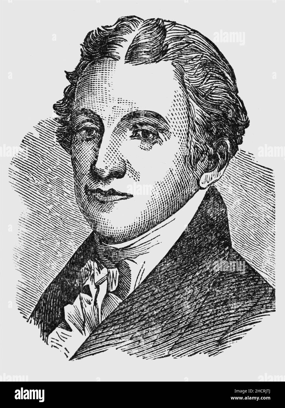 Ritratto di James Monroe (1758-1831), statista, avvocato, diplomatico e padre fondatore americano della fine del 19th, che ha servito come 5th presidente degli Stati Uniti dal 1817 al 1825. Membro del Partito democratico-repubblicano, Monroe è stato l'ultimo presidente della dinastia della Virginia e noto per aver emesso la dottrina Monroe, una politica di opposizione al colonialismo europeo nelle Americhe. Ha anche servito come governatore della Virginia, un membro del Senato degli Stati Uniti, ambasciatore degli Stati Uniti in Francia e in Gran Bretagna, il Segretario di Stato del 7th e il Segretario di guerra del 8th. Foto Stock