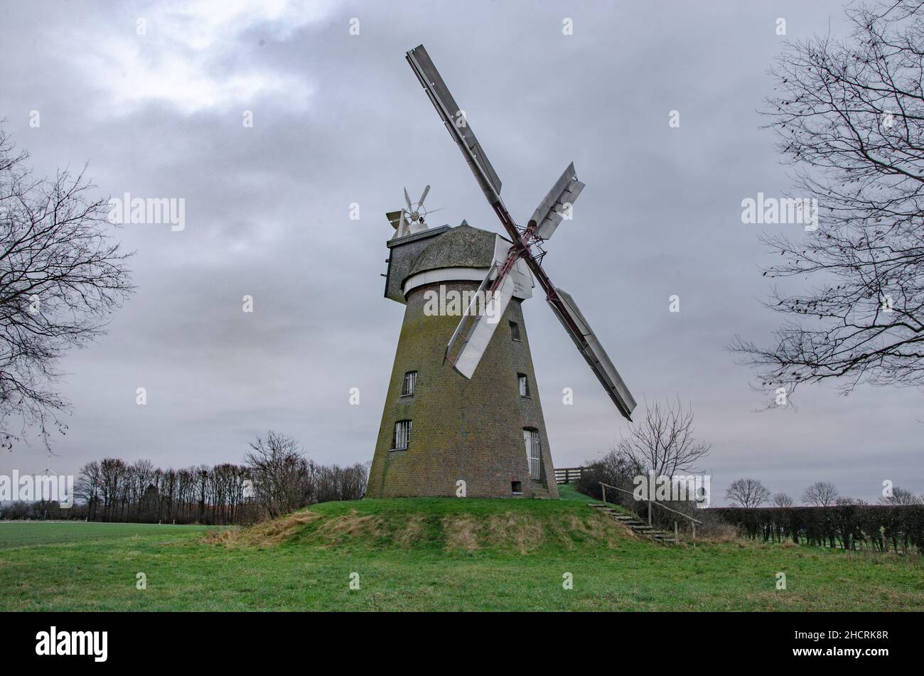 Gangalt, Museumswindmühle Foto Stock