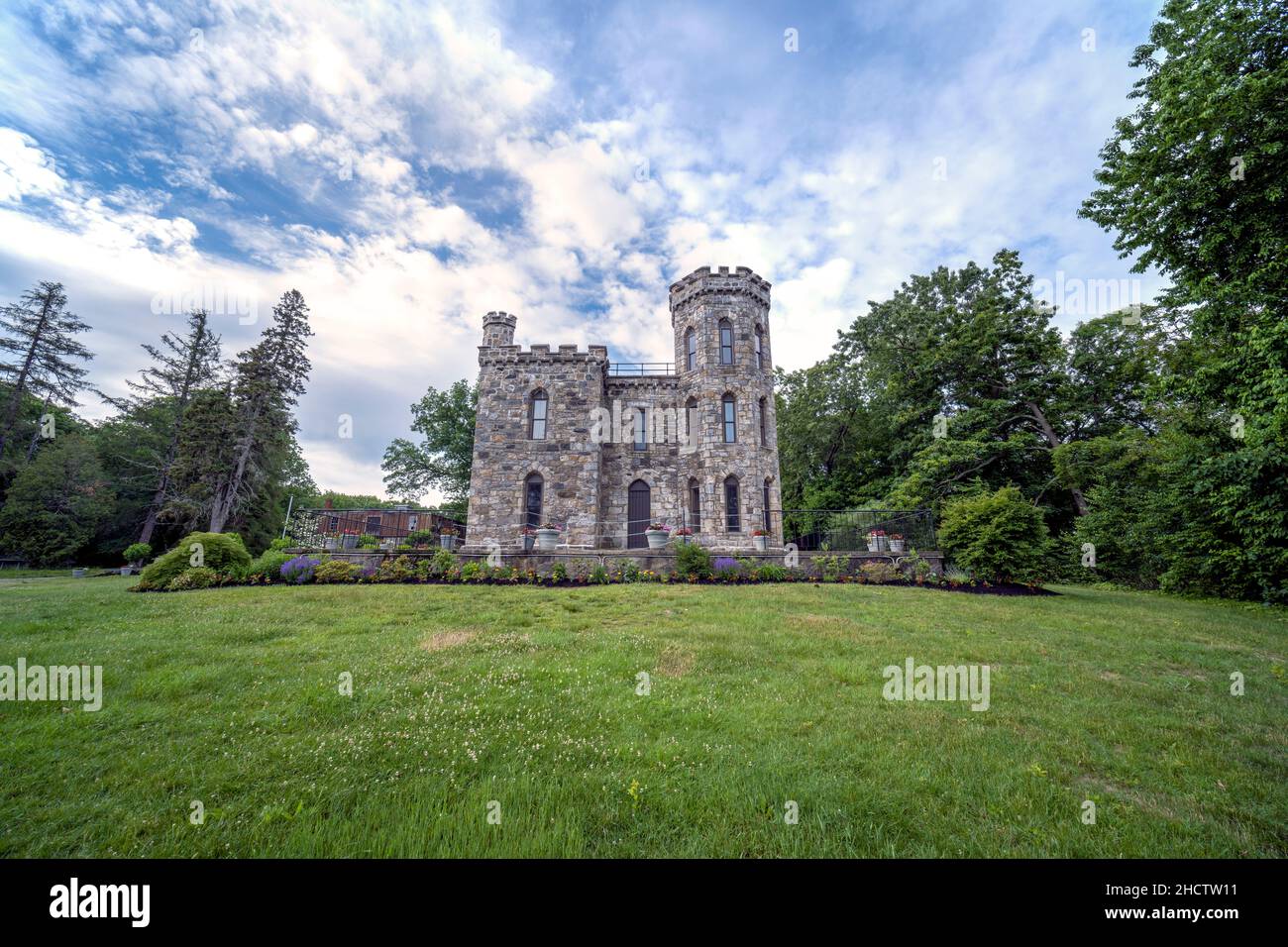 Castello di Winnekenni - Haverhill, Massachusetts. Foto Stock