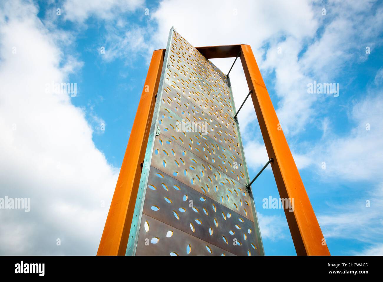 UK Police Memorial, National Memorial Arboretum, UK 2021 Foto Stock