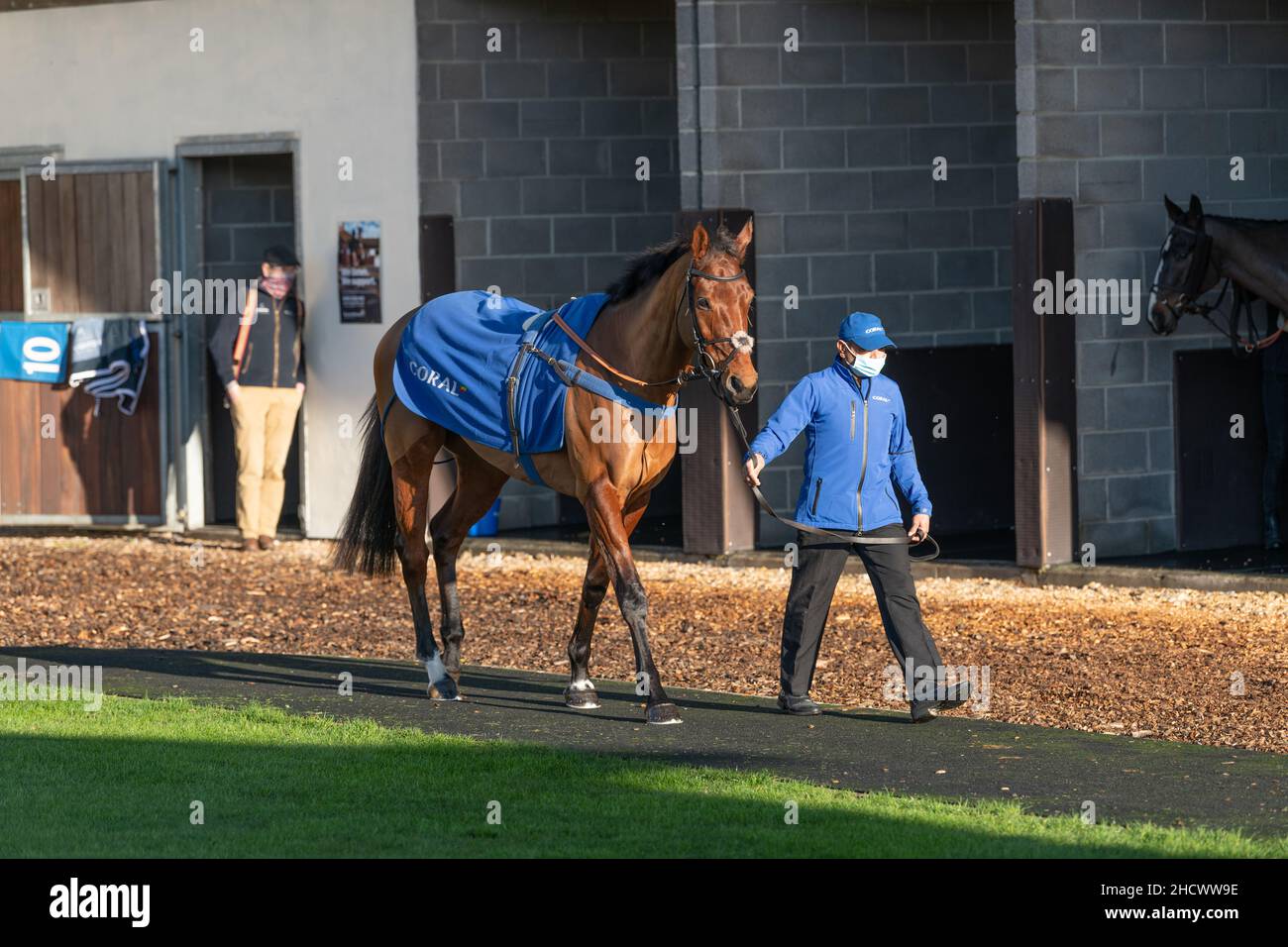 Butterwick Brook in esecuzione a Wincanton il giorno di Santo Stefano 2021 Foto Stock