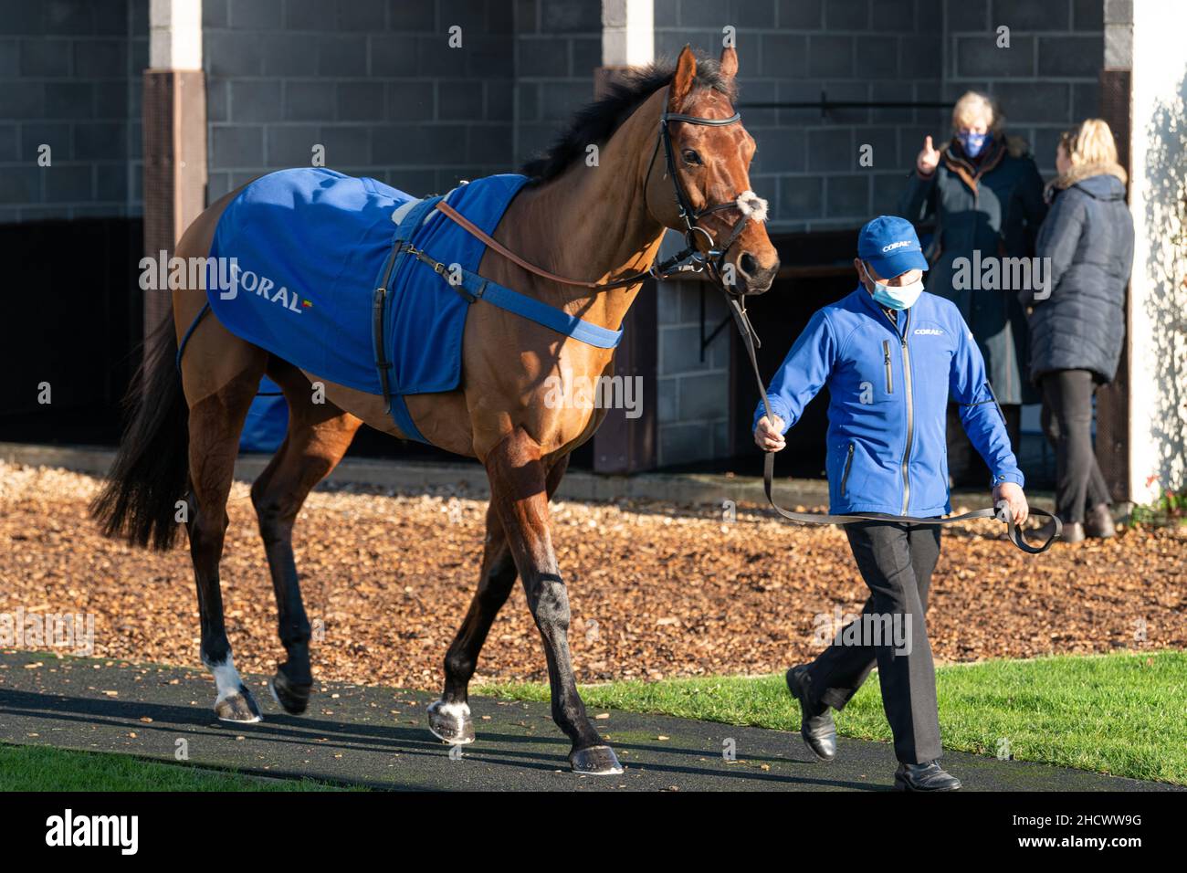 Butterwick Brook in esecuzione a Wincanton il giorno di Santo Stefano 2021 Foto Stock