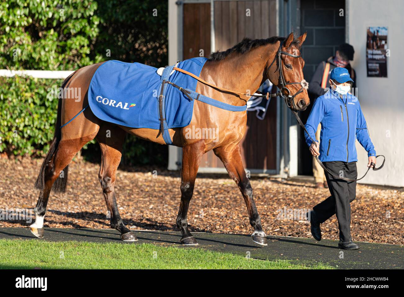 Butterwick Brook in esecuzione a Wincanton il giorno di Santo Stefano 2021 Foto Stock