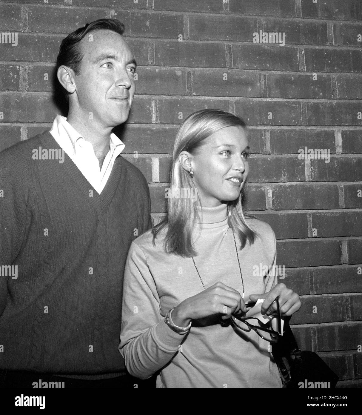 Jack Haley Jr. E Carol Lynley Circa 1960's Credit: Ralph Dominguez/MediaPunch Foto Stock