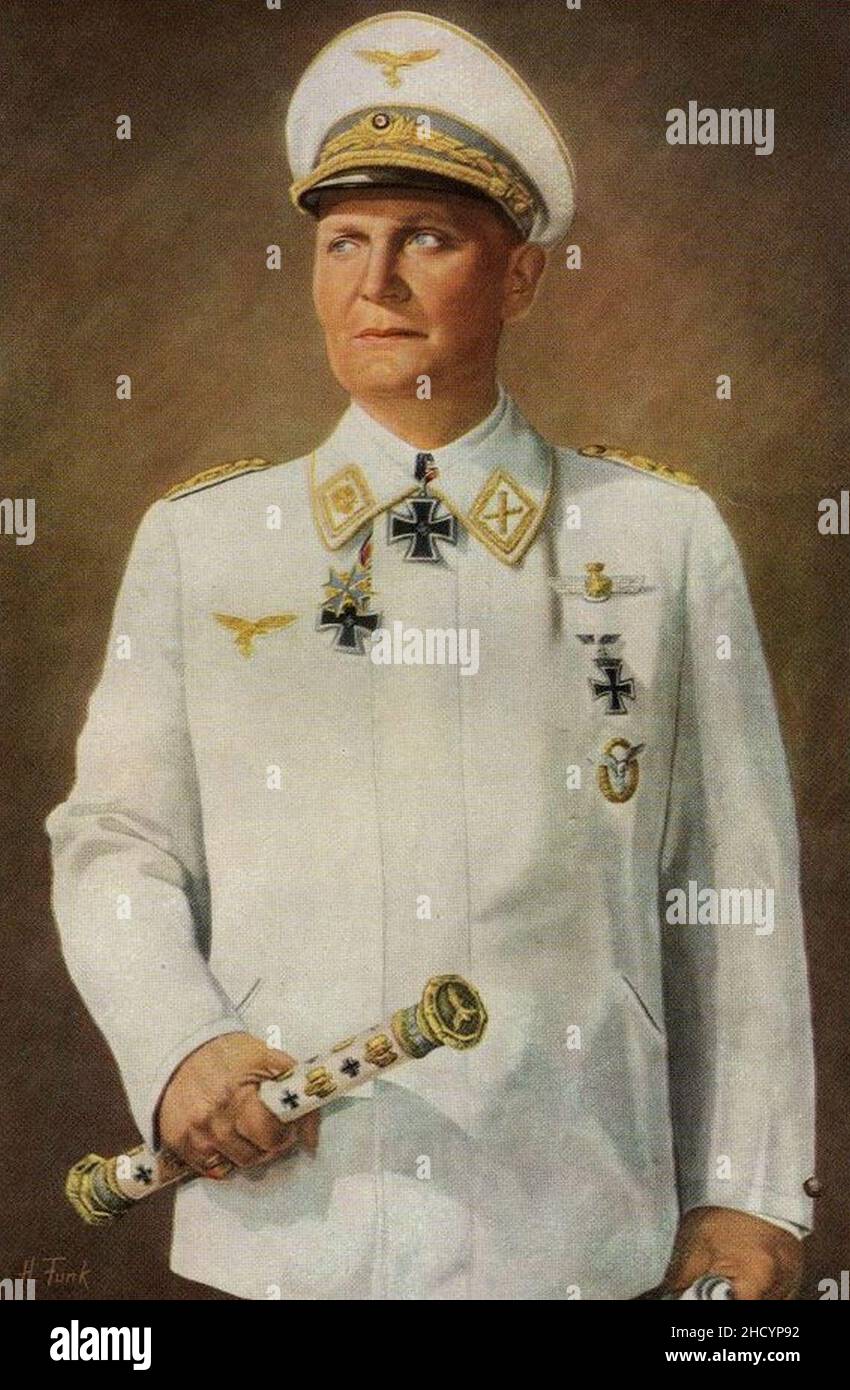 Rintrato de Herman Goering. Foto Stock