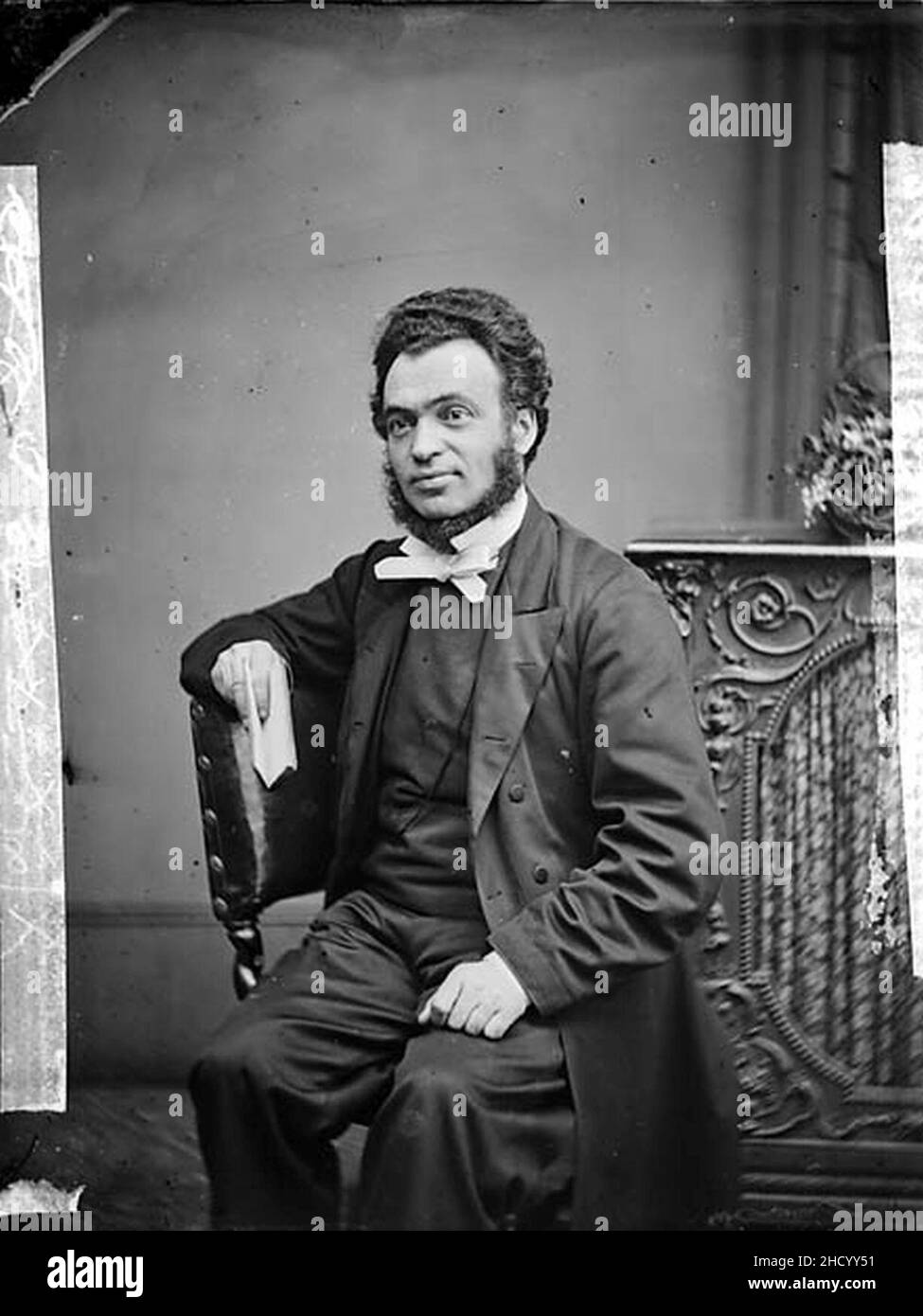 Revd Hugh Evan Thomas (Huwco Meirion, 1830-89) Foto Stock