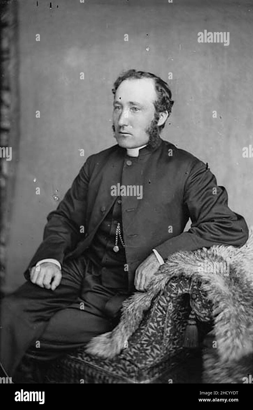 Revd Owen Jones, a cura di Bodedern Foto Stock
