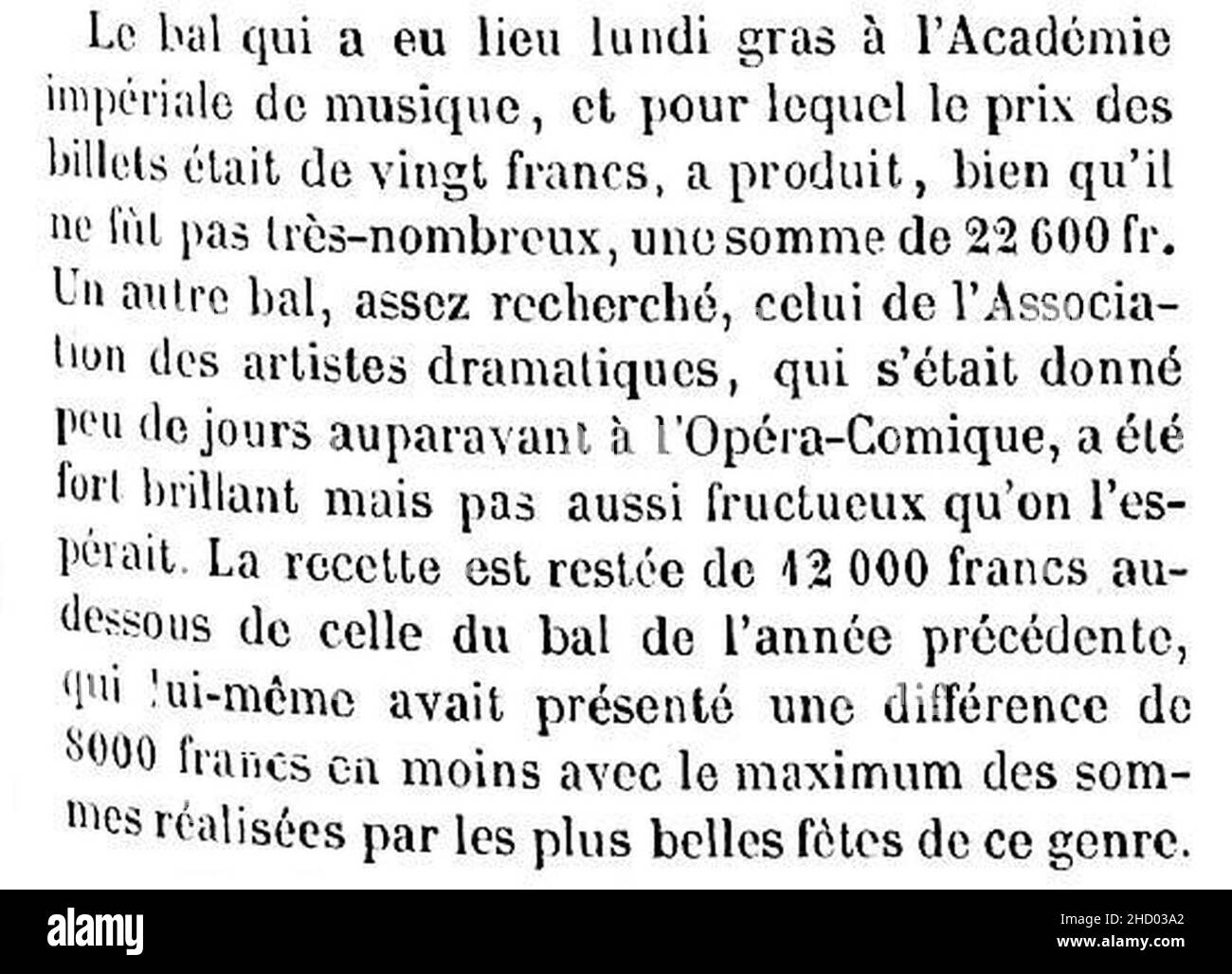 Revue des beaux-Arts - 1855. Foto Stock