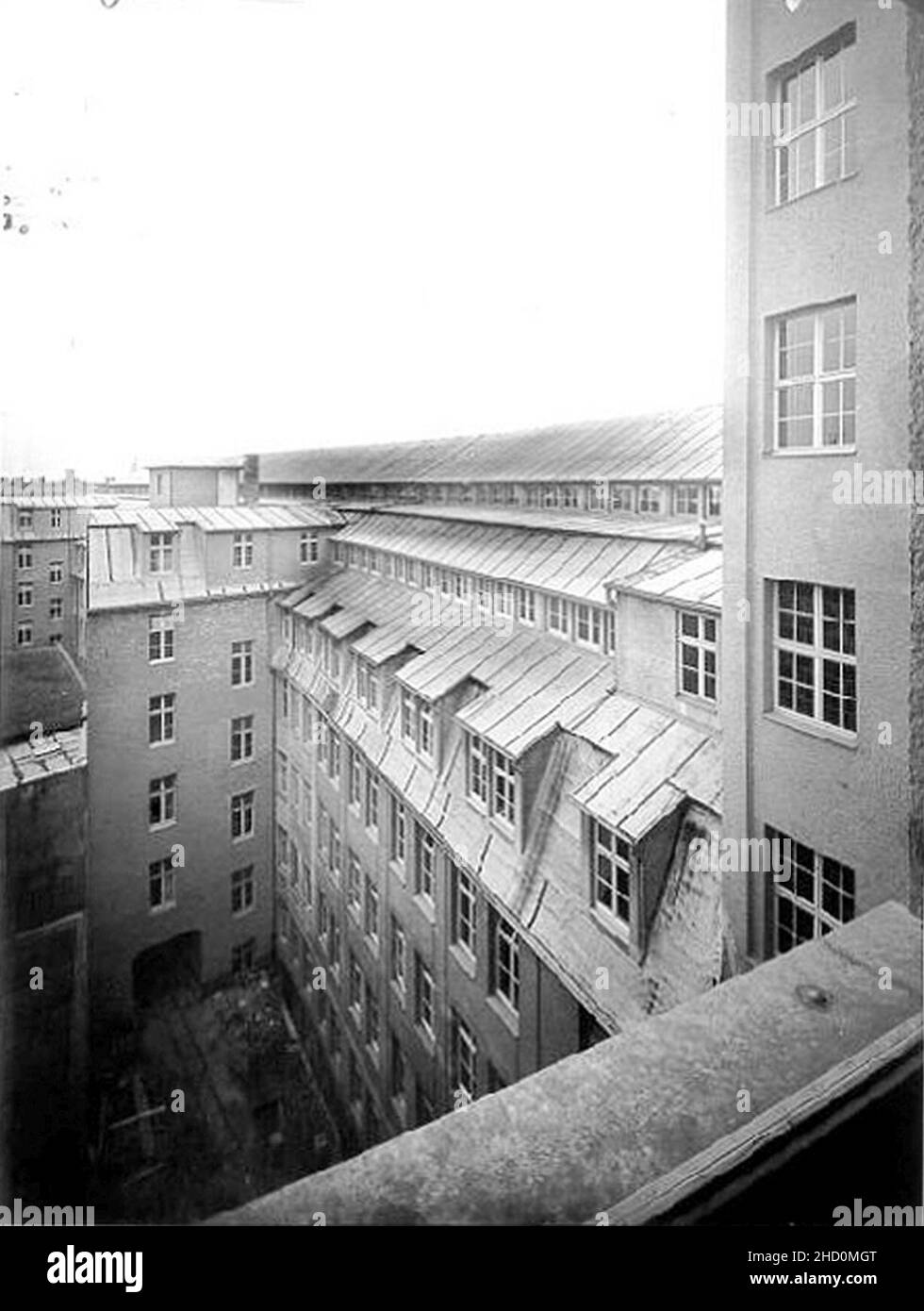 Ring-Messehaus Leipzig Hof 1926. Foto Stock