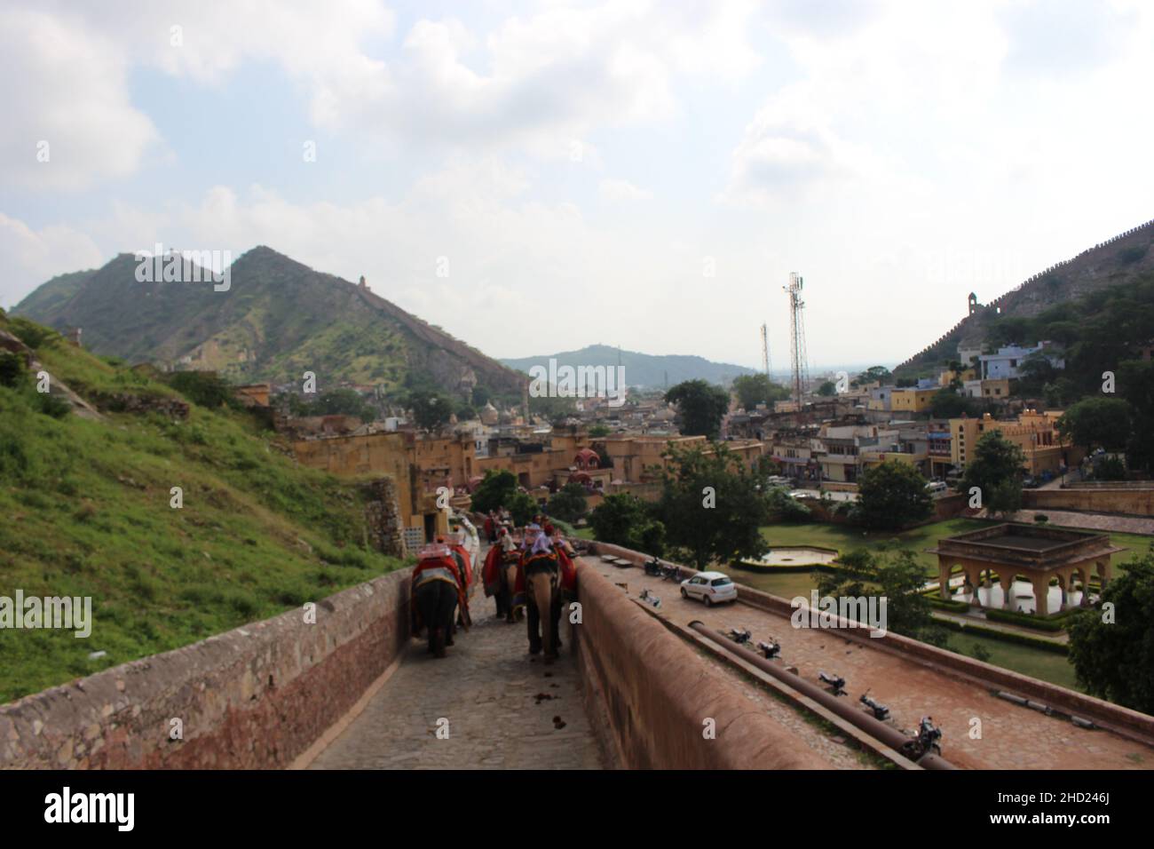 I ricordi di viaggio mu in India Foto Stock