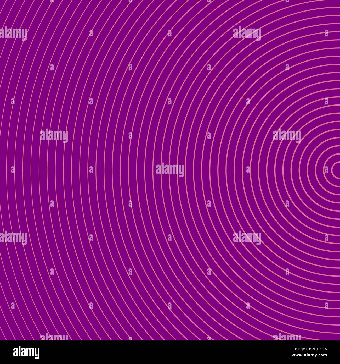 Cerchi rosa motivo vettoriale su sfondo viola. Elemento di progettazione. Modello trendy per stampe, brochure, pagine web, template, sfondo astratto Illustrazione Vettoriale