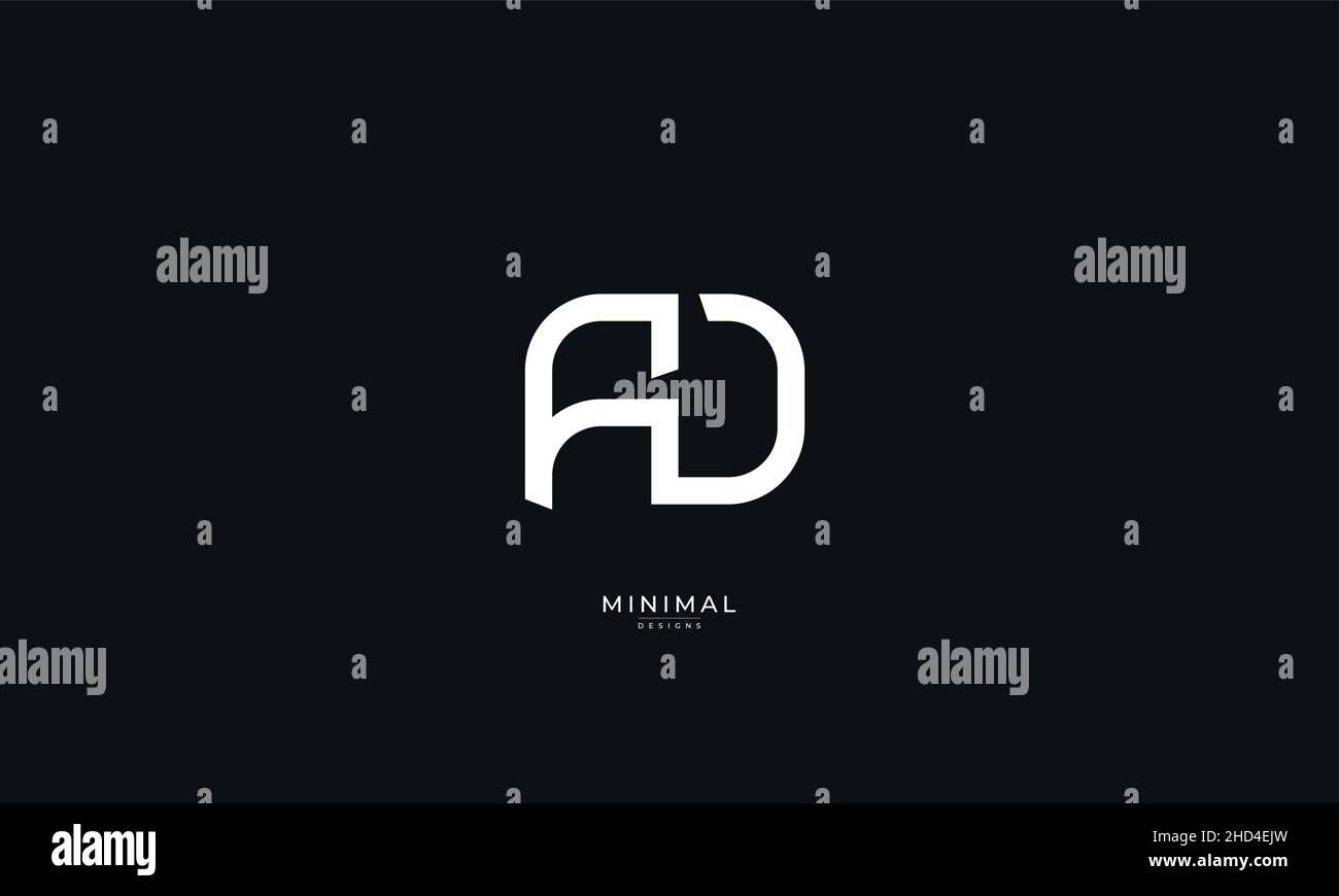 Icona lettera alfabetica logo ad o da Illustrazione Vettoriale