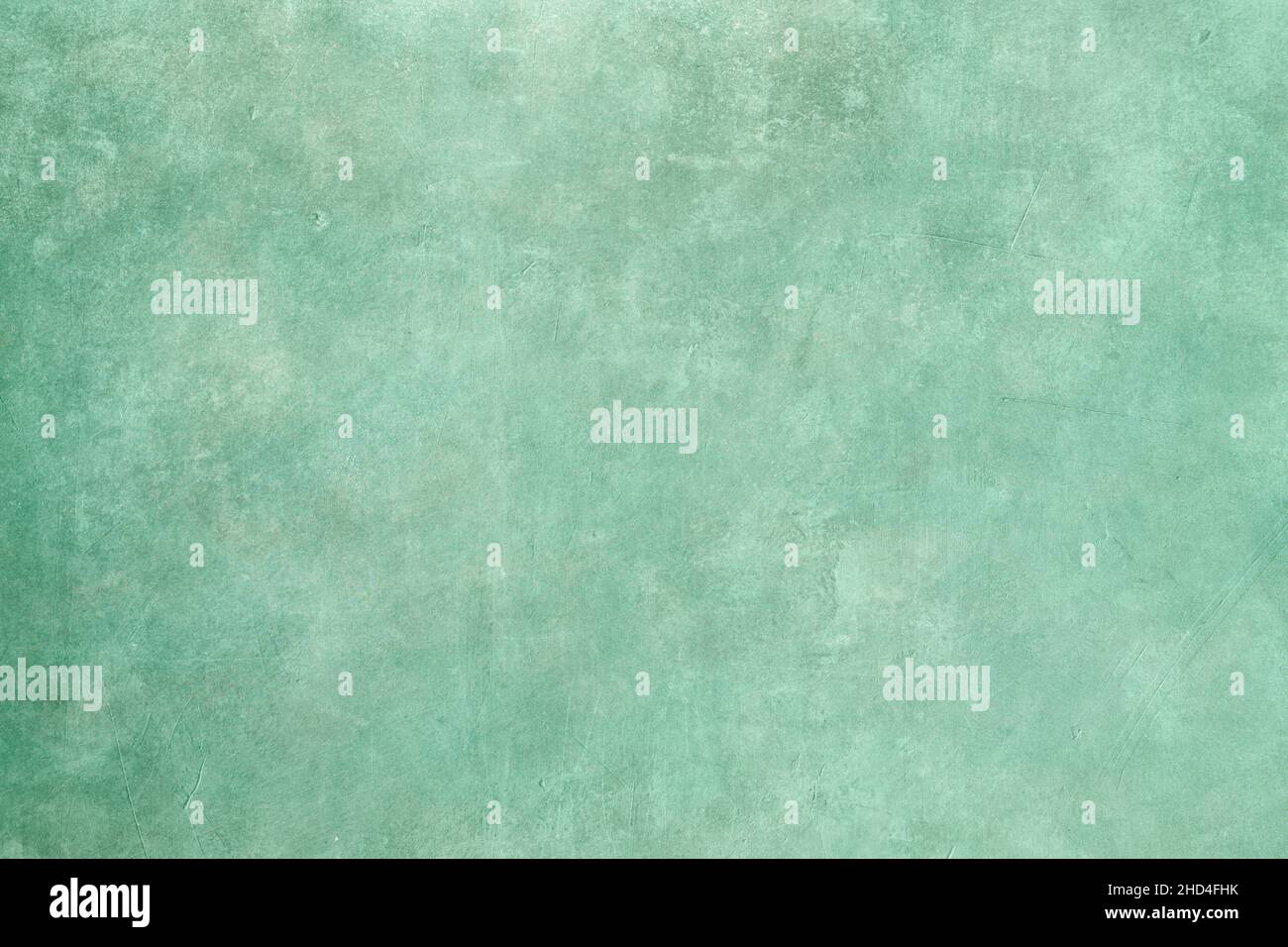 Parete verde pallido grunge sfondo o texture Foto Stock