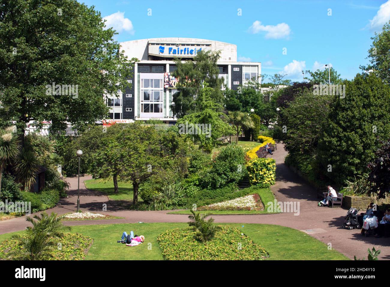 The Queens Garden a Croydon, Surrey, Regno Unito. Foto Stock