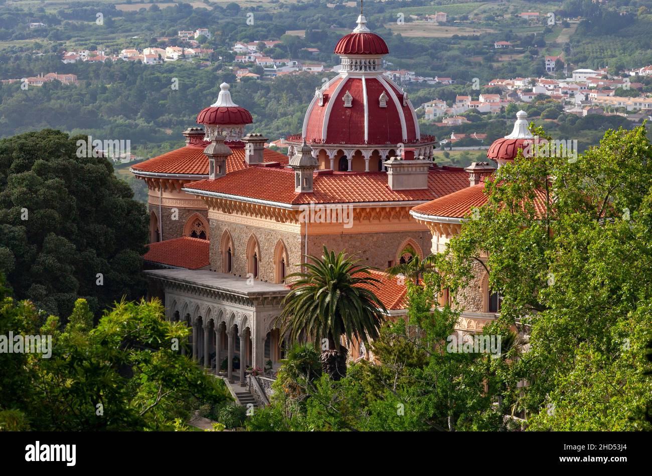 Palacio de pena, Sintra, Portogallo, Penisola Iberica, Europa sud-occidentale Foto Stock