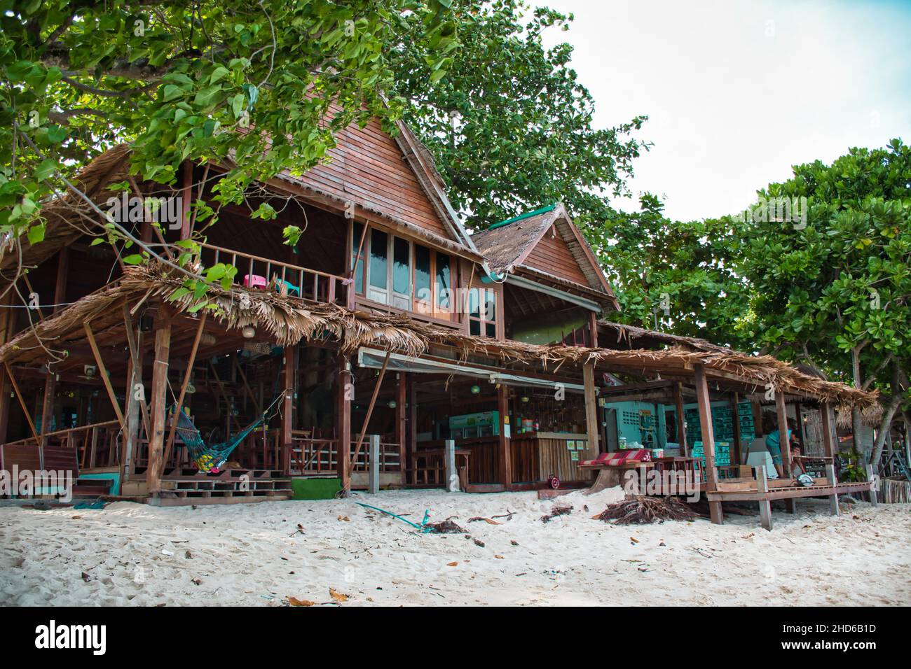 Koh Lipe, Thailandia 12.10.2021 Beach resort a Koh Lipe Foto Stock