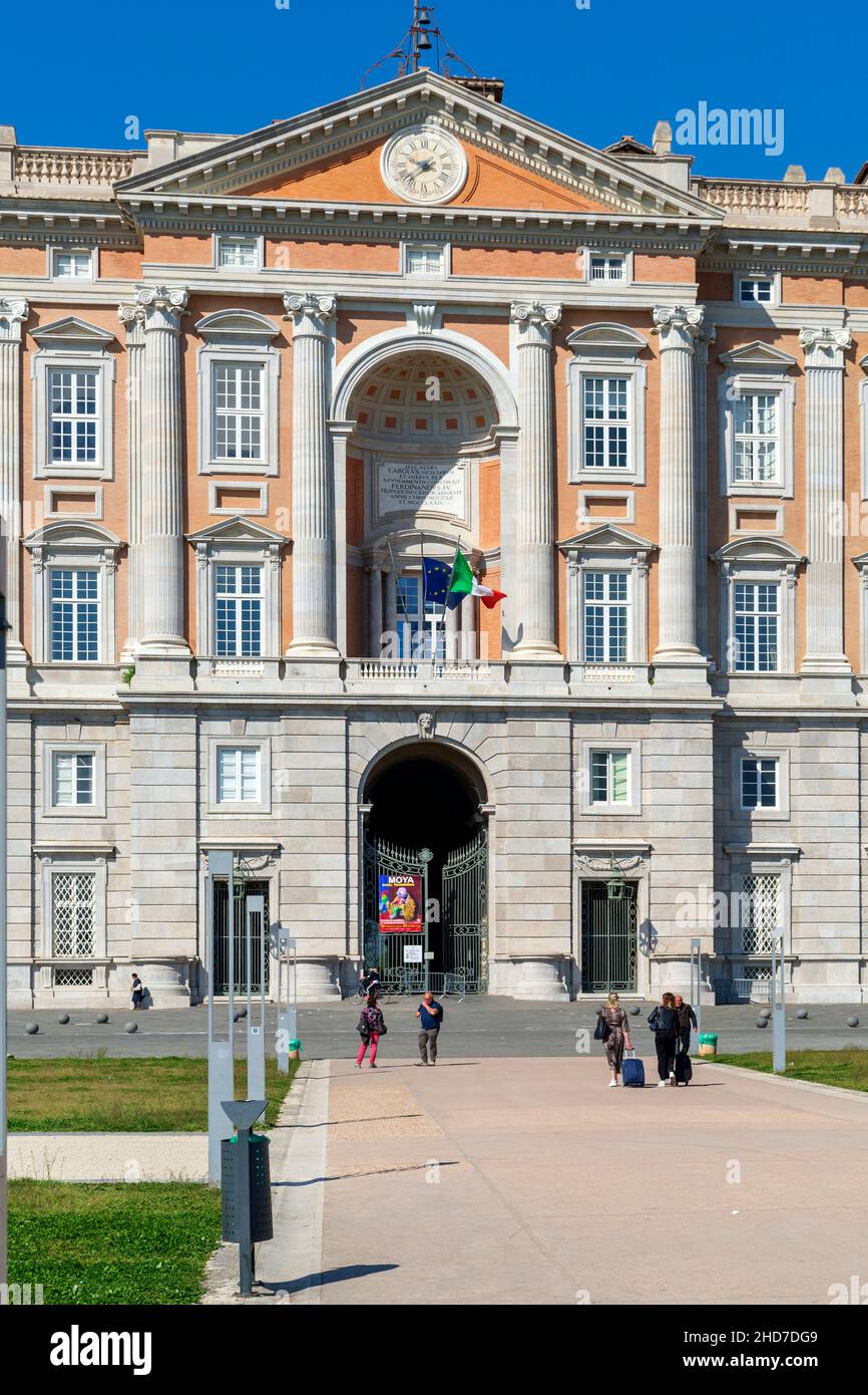 Reggia di Caserta, Reggia di Caserta una delle più grandi residenze reali del mondo, Patrimonio dell'Umanità dell'UNESCO, Caserta, Campania, Italia Foto Stock