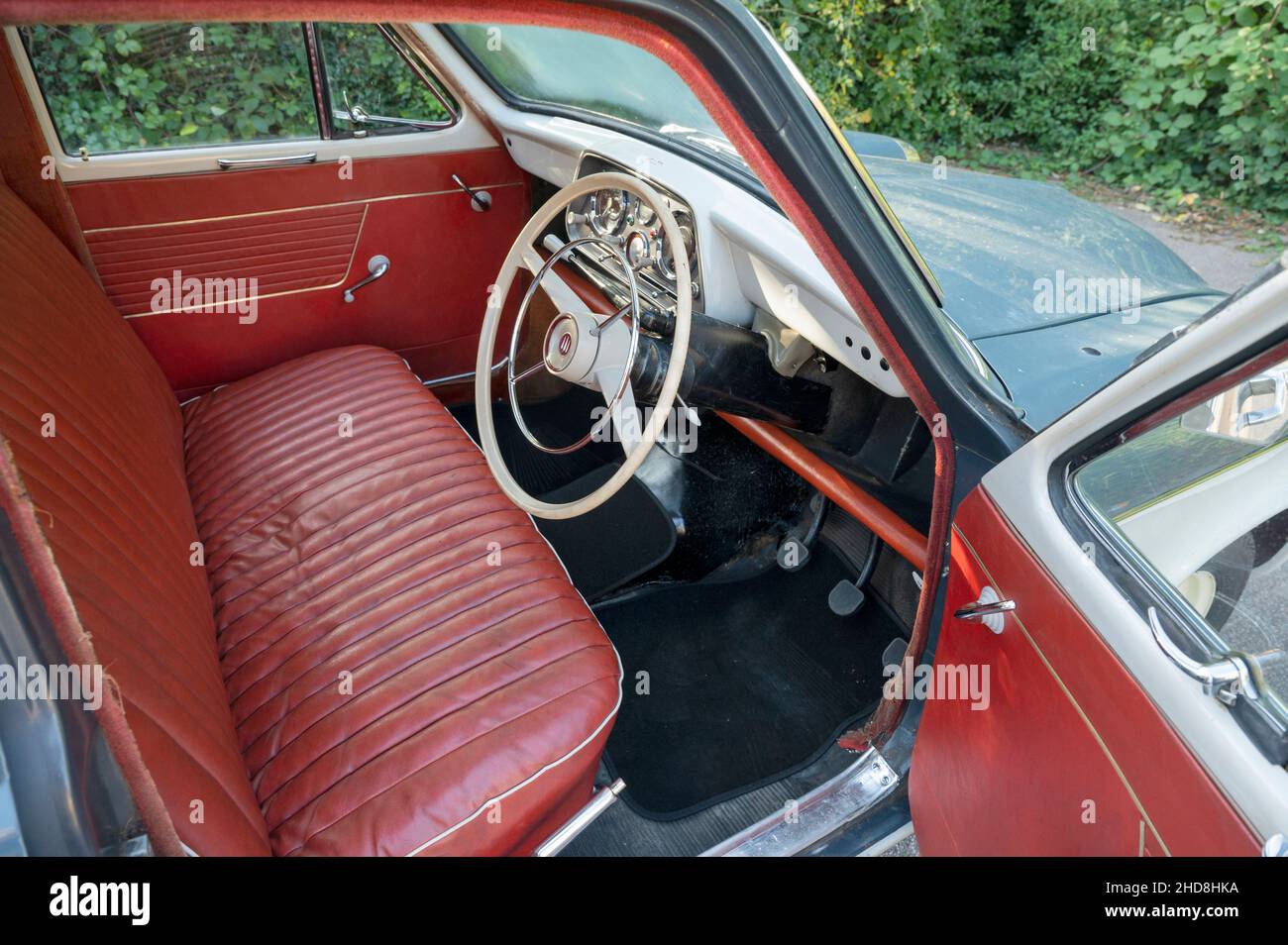 1959 Hillman Minx classica auto britannica per famiglie Foto Stock