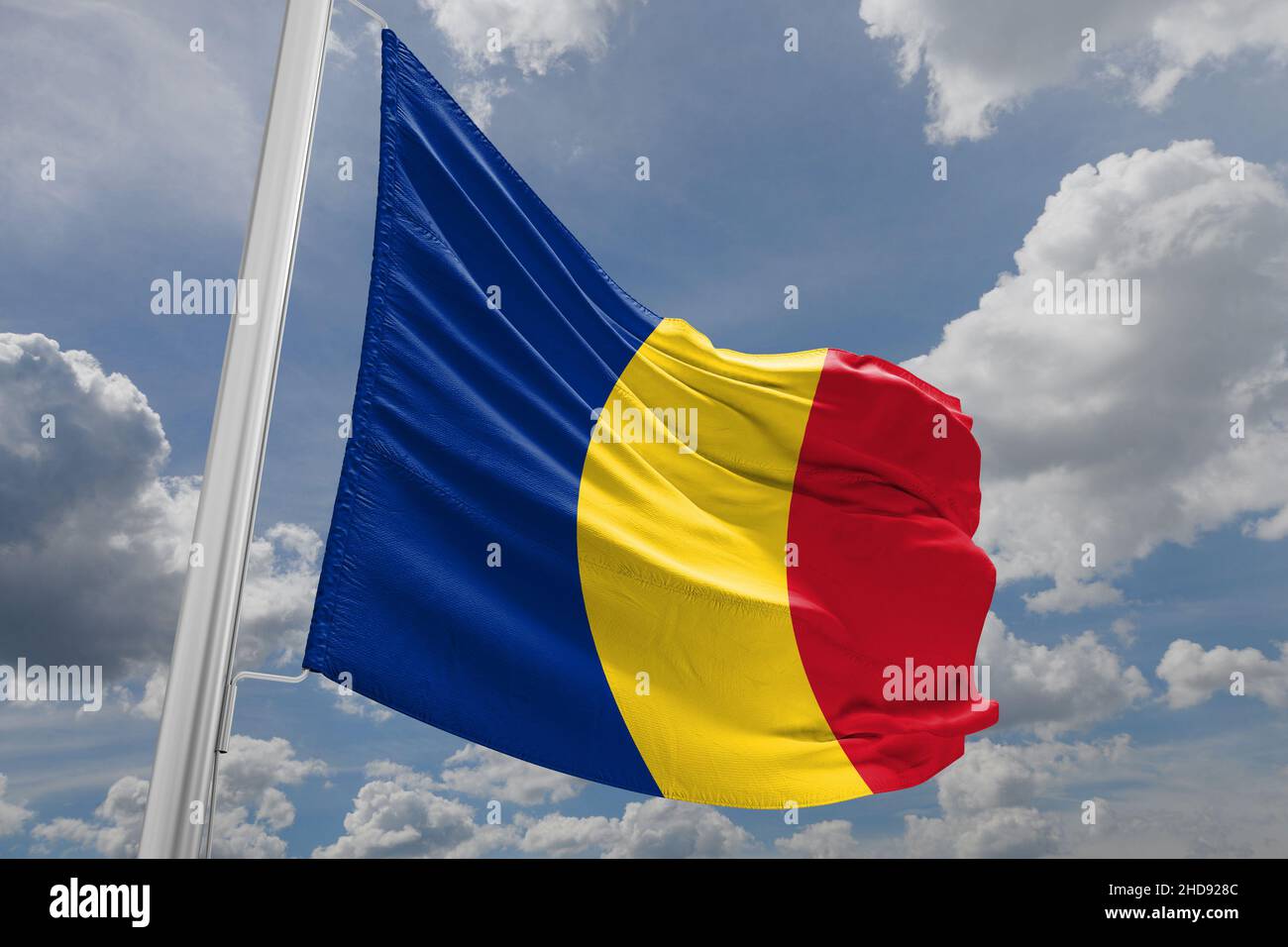 Bandiera della Romania / Bandiera nazionale della Romania / Bandiera da  tavolo / Maschera protettiva / Tricolore / Stendardo della Romania /  Stendardo rumeno / Romania -  Italia