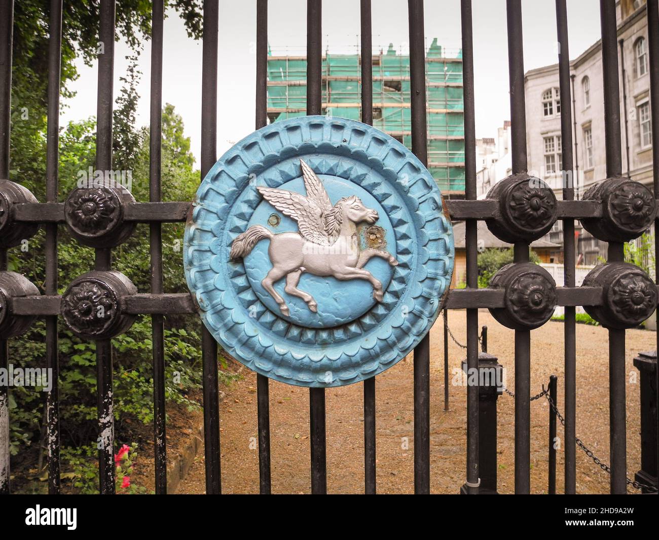 Inner Temple, Crown Office Row, Temple, Londra, EC4, Inghilterra, Regno Unito Foto Stock