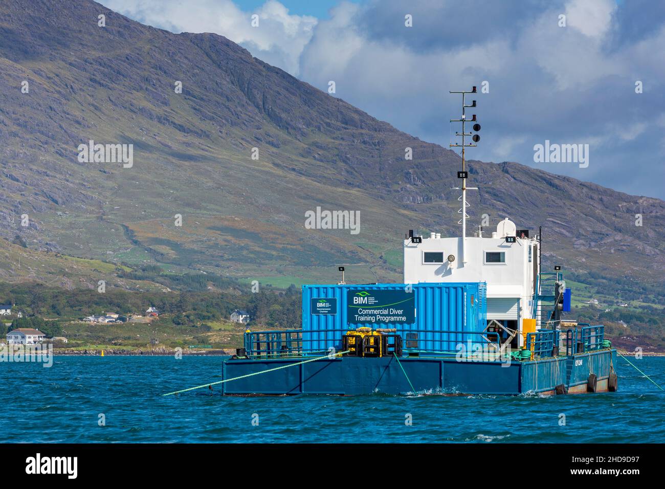 Commercial Diving Training Center, Castletownbere, County Cork, Irlanda Foto Stock