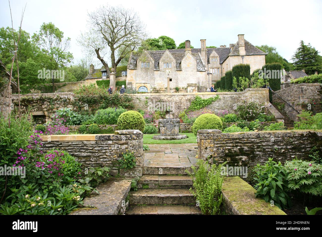 Snowshill Manor House and Garden Foto Stock
