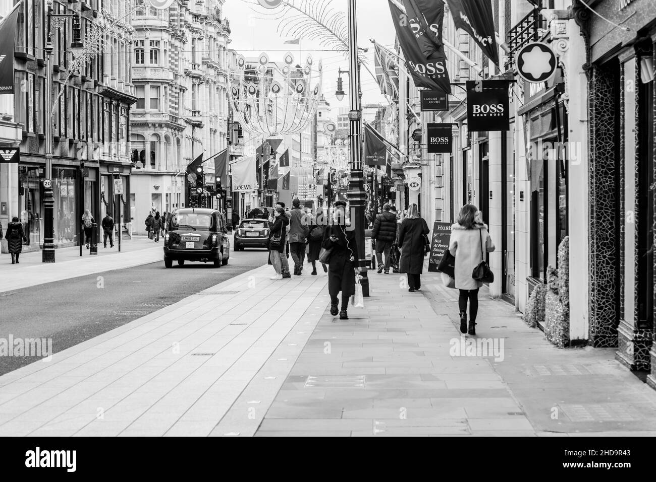 London West End e Mayfair Foto Stock