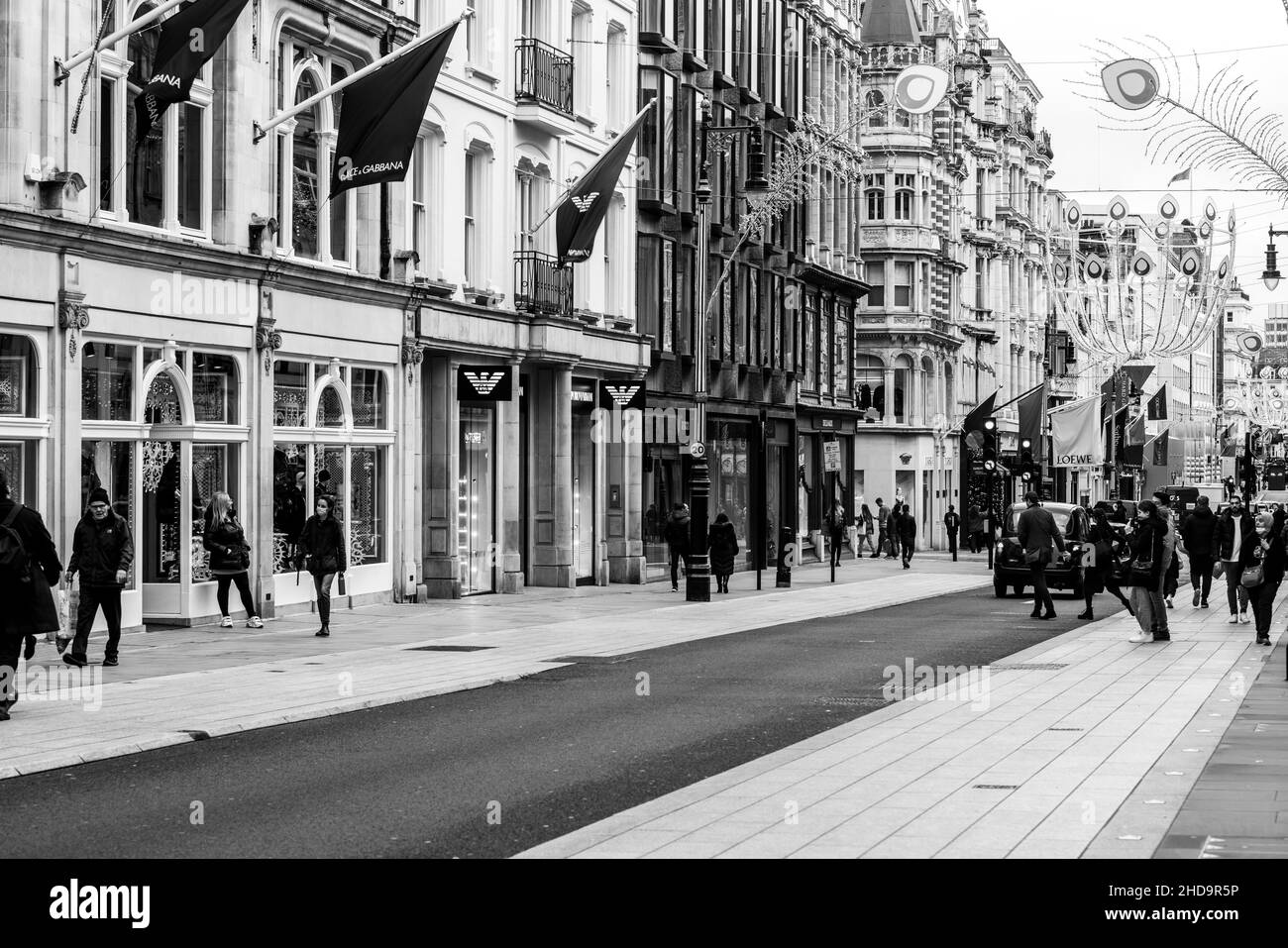 London West End e Mayfair Foto Stock