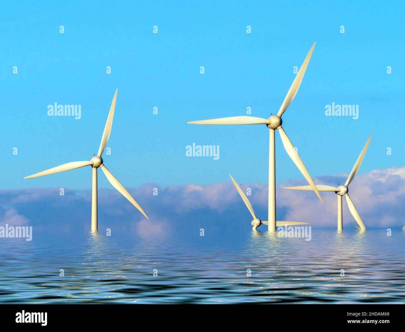 Symbolfoto für Öko-Aufschläge für alternative Energiegewinnung, steigende Energiekosten, steigende Stromkosten, Foto Stock