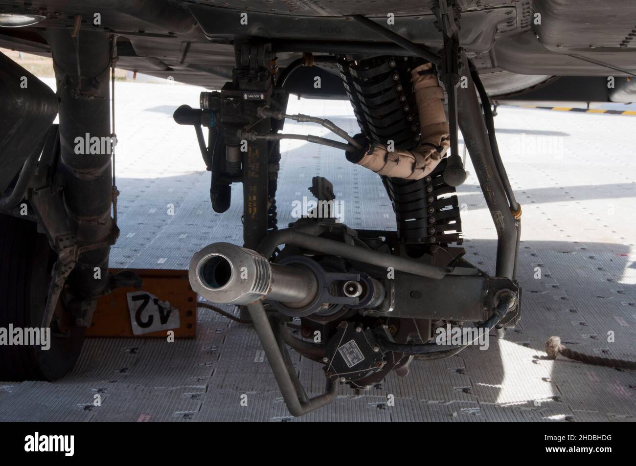 Elicottero Apache AH-64 Foto Stock