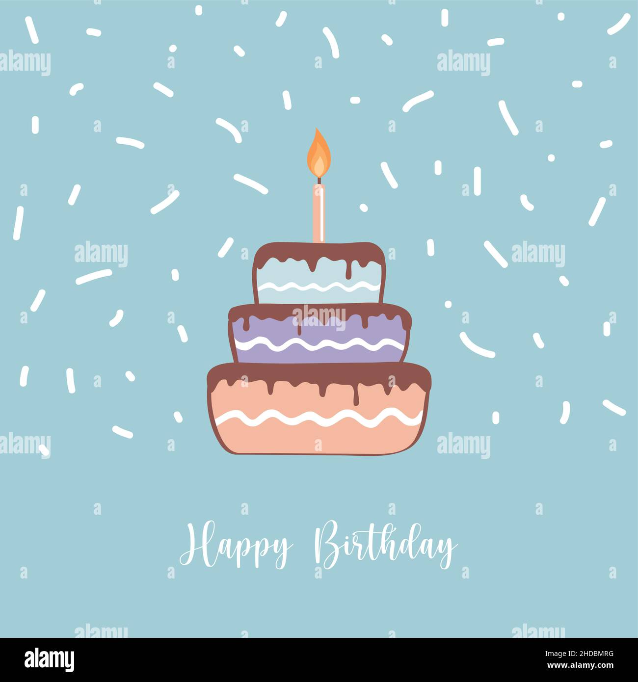 Biglietto d'auguri vuoto con barboncino - Italia