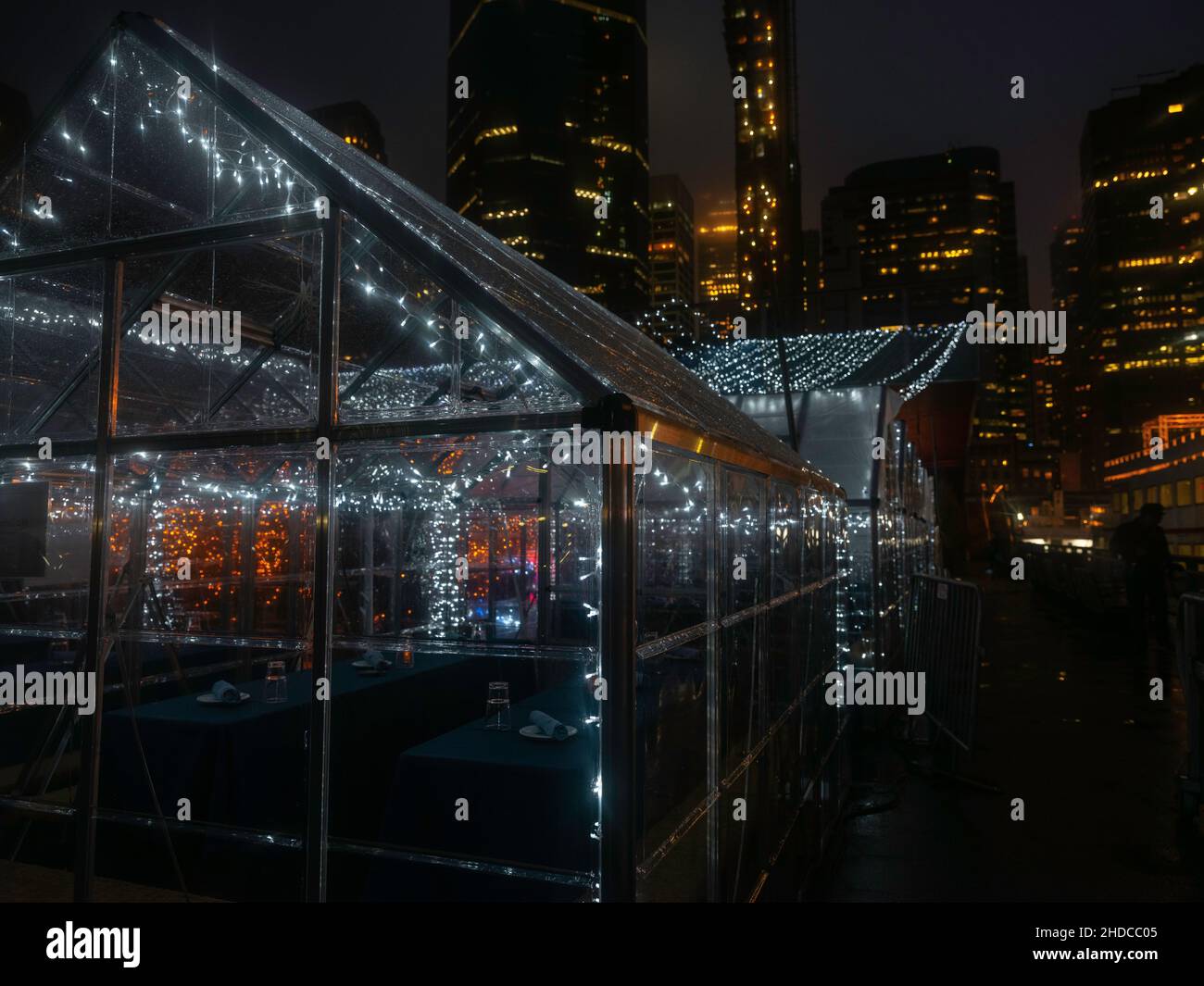 South Street Seaport, New York, New York. Foto Stock