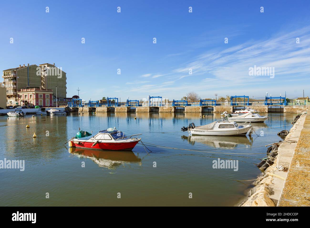 El Perello, Valencia, Spagna. Gennaio 4, 2022. Vista della Gola de 'El Perello' Foto Stock