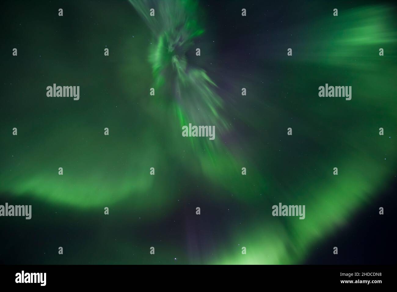 Finnisch- Lappland, Aurora Boreale, Nordlicht, Polarlicht, Foto Stock