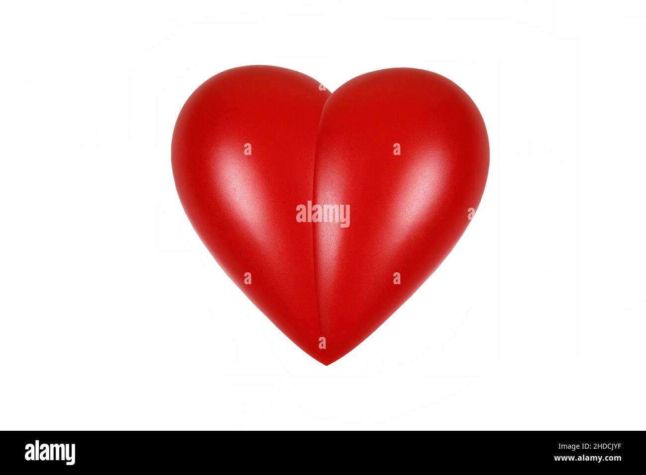 Rotes Herz, organo, Gesundheit, Körperteil, Foto Stock